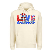 Sandshell love america gnome Premium Hoodie - HRA Design Shop
