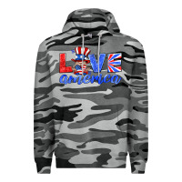 Slate Camo love america gnome Premium Hoodie - HRA Design Shop