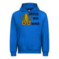 Cobalt america needs farmers Urban Hoodie - CowhideDigitalArt