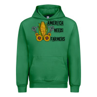 Emerald america needs farmers Urban Hoodie - CowhideDigitalArt