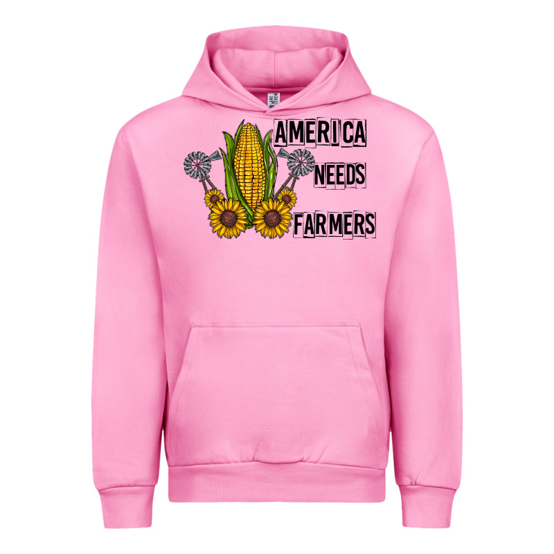 America Needs Farmers Urban Hoodie by CowhideDigitalArt | Teevron