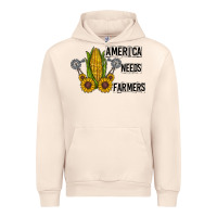 Sandshell america needs farmers Urban Hoodie - CowhideDigitalArt