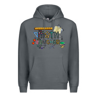 Rock math teacher Premium Hoodie - CowhideDigitalArt
