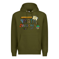 Army Green math teacher Premium Hoodie - CowhideDigitalArt
