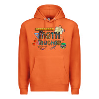 Carrot math teacher Premium Hoodie - CowhideDigitalArt
