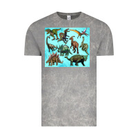 Cloud Rock dinosaurs tumbler Vintage Tee - Artiststas