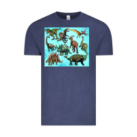 Vintage Denim dinosaurs tumbler Vintage Tee - Artiststas