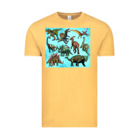 Vintage Mustard dinosaurs tumbler Vintage Tee - Artiststas