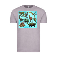 Vintage Zinc dinosaurs tumbler Vintage Tee - Artiststas