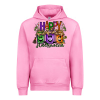 Fuchsia Pink happy halloween jar Urban Hoodie - RacoonDesign