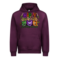 Mauve Wine happy halloween jar Urban Hoodie - RacoonDesign