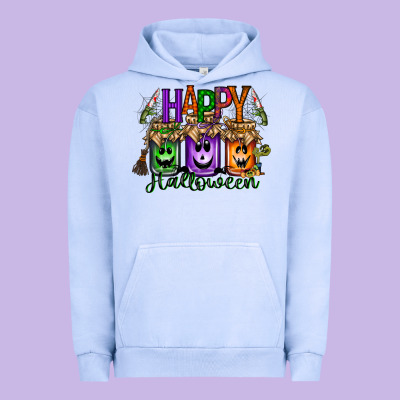Happy Halloween Jar Urban Hoodie Designed By Racoondesign