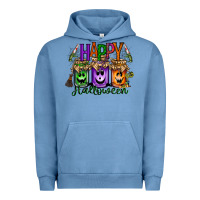 Pigment Pebble Blue happy halloween jar Urban Hoodie - RacoonDesign
