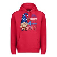 Cardinal happy 4th of july gnome Premium Hoodie - HRA Design Shop