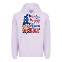 Lilac happy 4th of july gnome Premium Hoodie - HRA Design Shop
