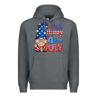 Rock happy 4th of july gnome Premium Hoodie - HRA Design Shop