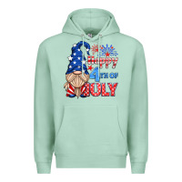 Seafoam happy 4th of july gnome Premium Hoodie - HRA Design Shop
