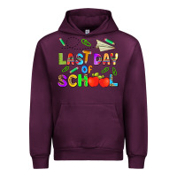 Mauve Wine last day of school Urban Hoodie - HRA Design Shop