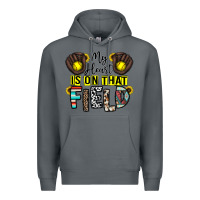 Rock my heart is on that field Premium Hoodie - CowhideDigitalArt