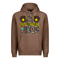 Chestnut my heart is on that field Premium Hoodie - CowhideDigitalArt