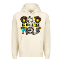 Tofu my heart is on that field Premium Hoodie - CowhideDigitalArt