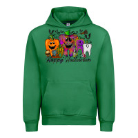 Emerald happy halloween tooth Urban Hoodie - RacoonDesign