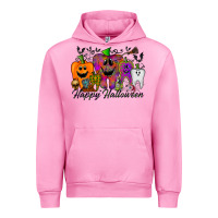 Fuchsia Pink happy halloween tooth Urban Hoodie - RacoonDesign