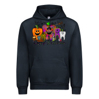 Navy happy halloween tooth Urban Hoodie - RacoonDesign