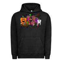 Pigment Black happy halloween tooth Urban Hoodie - RacoonDesign