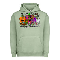 Pigment Oil Green happy halloween tooth Urban Hoodie - RacoonDesign
