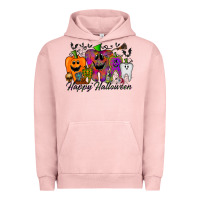Pigment Salmon happy halloween tooth Urban Hoodie - RacoonDesign
