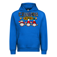 Cobalt Chingona Urban Hoodie - CowhideDigitalArt