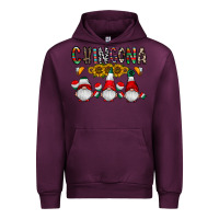 Mauve Wine Chingona Urban Hoodie - CowhideDigitalArt