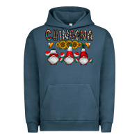 Pigment Midnight Navy Chingona Urban Hoodie - CowhideDigitalArt