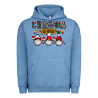 Pigment Pebble Blue Chingona Urban Hoodie - CowhideDigitalArt