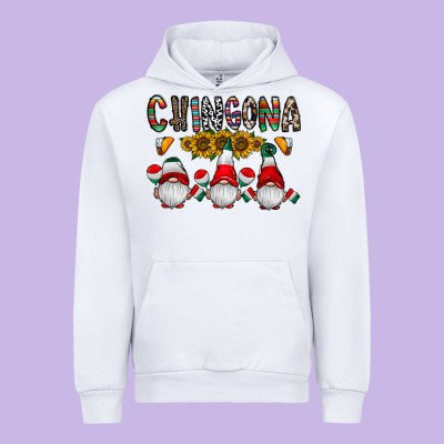 Chingona Urban Hoodie Designed By Cowhidedigitalart