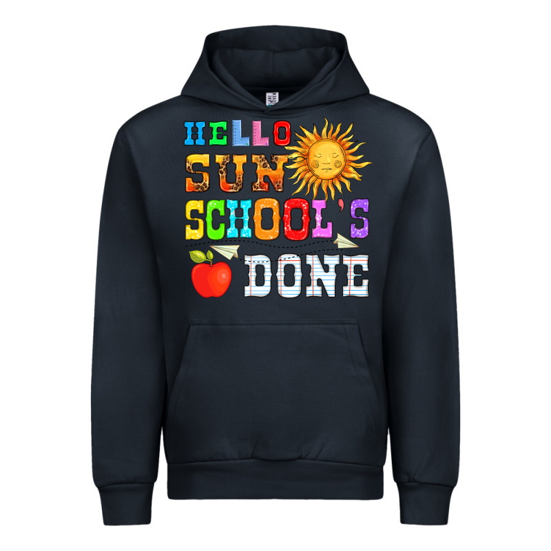 Hello Sun Schools Done Urban Hoodie by HRA Design Shop | Teevron