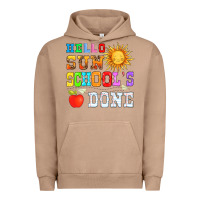 Pigment Burro hello sun schools done Urban Hoodie - HRA Design Shop