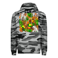 Slate Camo St patricks  goat family with balloons seamless Premium Hoodie - FaDigitalArtStudio