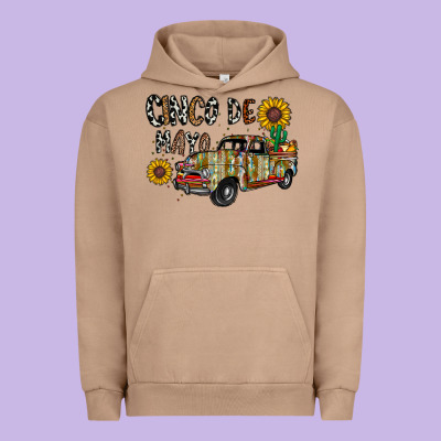 Cinco De Mayo Truck Urban Hoodie Designed By Cowhidedigitalart