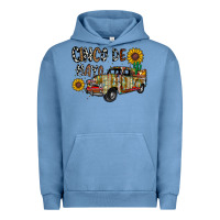 Pigment Pebble Blue cinco de mayo truck Urban Hoodie - CowhideDigitalArt