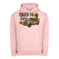 Pigment Salmon cinco de mayo truck Urban Hoodie - CowhideDigitalArt