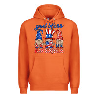 Carrot god bless america gnome Premium Hoodie - HRA Design Shop