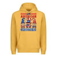 Mustard all american gnomes Premium Hoodie - HRA Design Shop