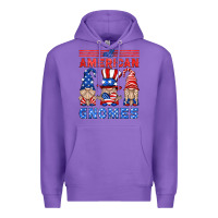 Purple all american gnomes Premium Hoodie - HRA Design Shop