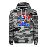 Slate Camo all american gnomes Premium Hoodie - HRA Design Shop