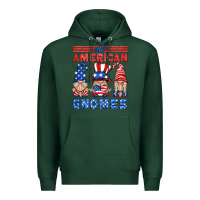 Sports Green all american gnomes Premium Hoodie - HRA Design Shop