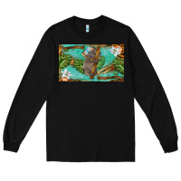 Black koala cup Long Sleeve Tee - BarkalooDesign