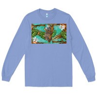 Colony Blue koala cup Long Sleeve Tee - BarkalooDesign