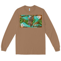 Toasted Coconut koala cup Long Sleeve Tee - BarkalooDesign